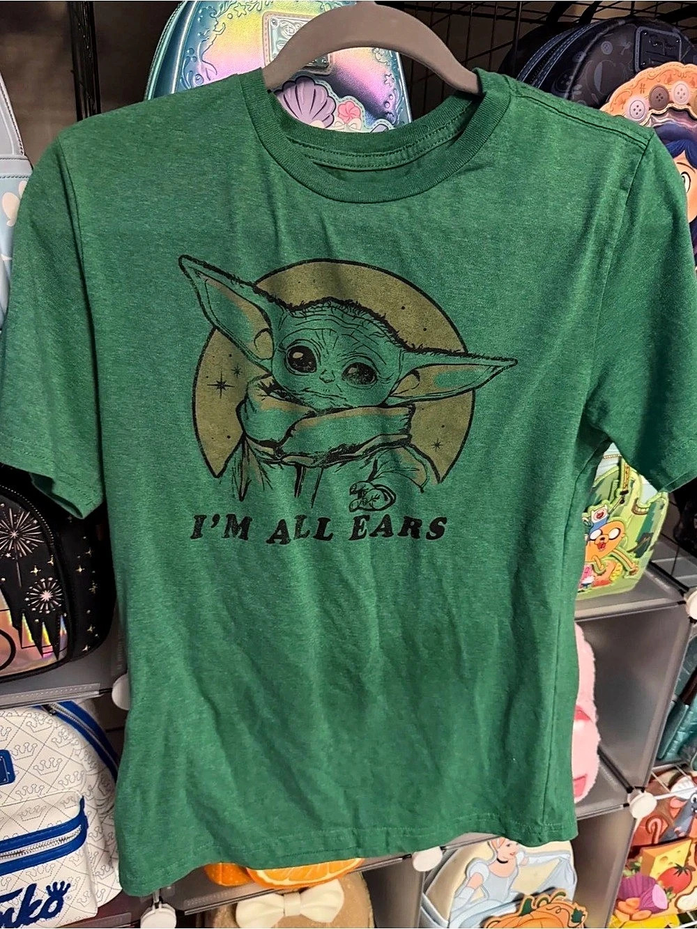 Star Wars The Child / Baby Yoda graphic tee Boys Medium Green Graphic Tee